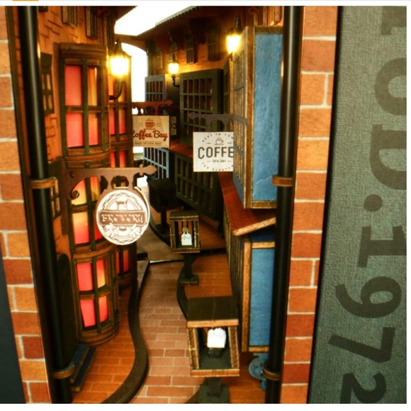 3D Wooden Puzzle Dollhouse Wood Diorama Kit vy Cutebee - Picture 5 of 10